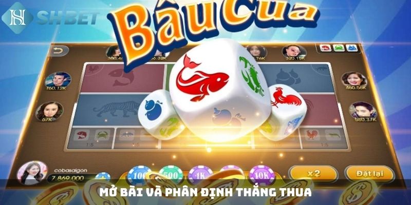 Mở bài và phân định thắng thua