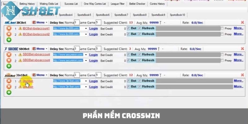 Phần mềm Crosswin